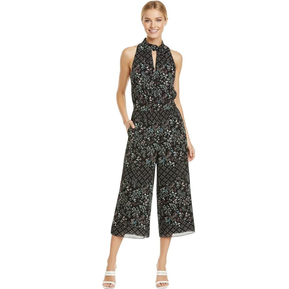 Ted Baker Marcila Wide Leg Jumpsuit Black Sleeveless Women Size 0 NWT
